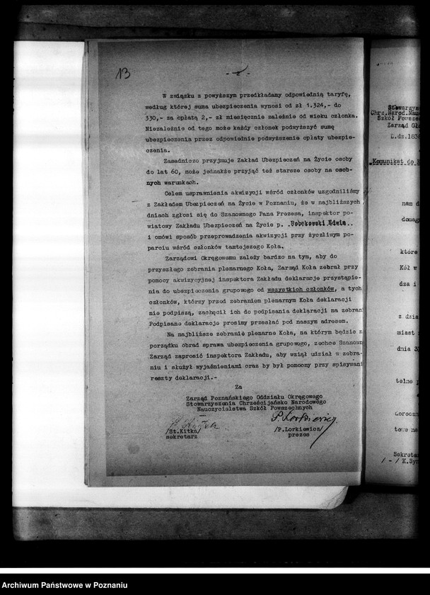 Obraz 17 z jednostki "Okólniki Zarządu Głównego i Okręgowego"