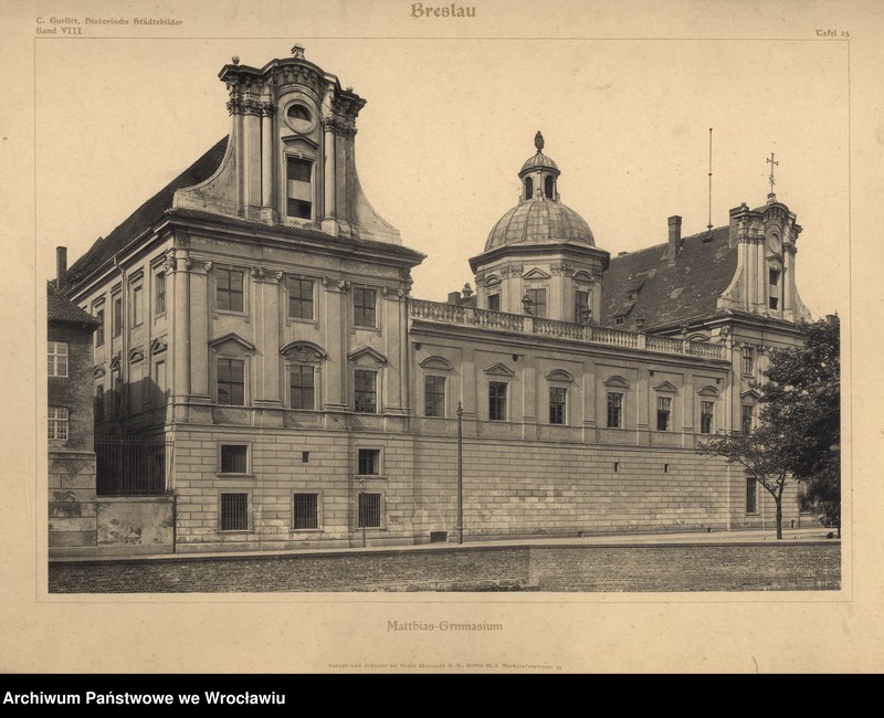Obraz 3 z kolekcji "Breslau i Wrocław. Historia ocalona w murach"