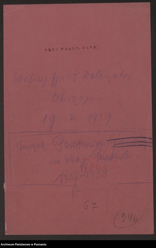 image.from.unit.number "Walny Zjazd Okręgu 19.II.1939."