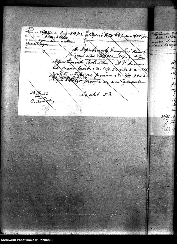 Obraz 17 z jednostki "Sprawy szczegółowo-administracyjne Aprowizacja - rozporządzenia i zarządzenia"