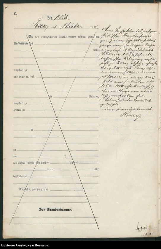 Obraz 7 z jednostki "Księga zgonów t. IV"