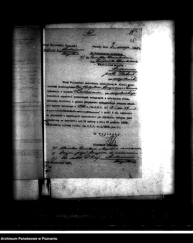 Obraz 16 z jednostki "Majątek Jankowo Ludwiniec powiatu mogileńskiego /operat pomiarowo-szacunkowy/"