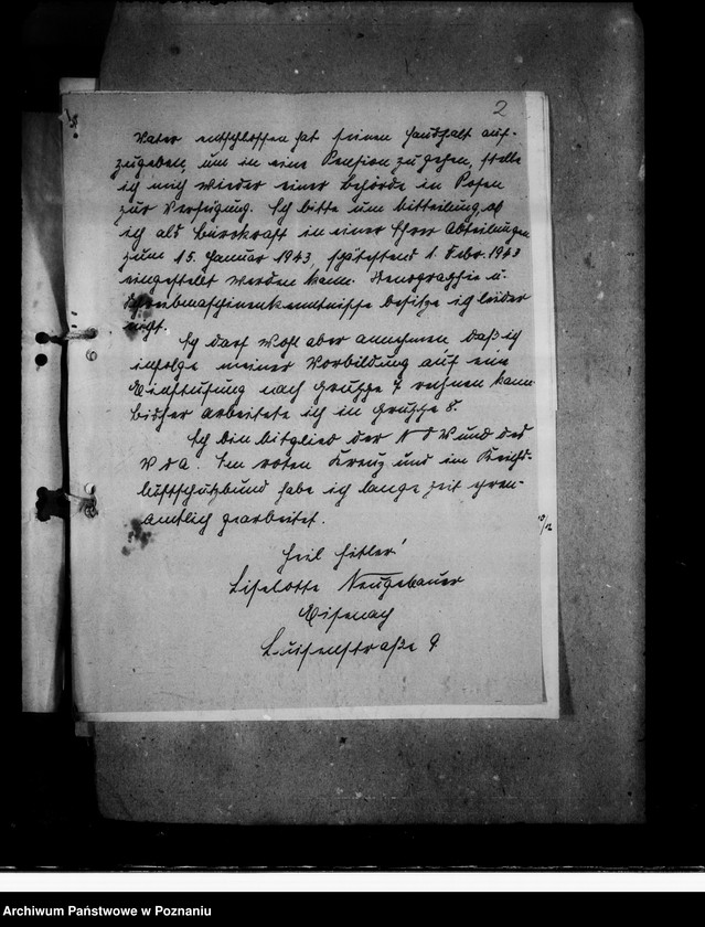 Obraz 7 z jednostki "Bewerbungen um Anstellung"