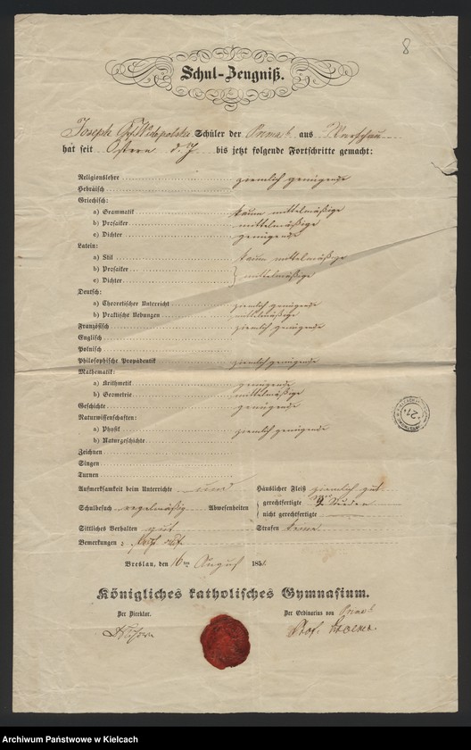 image.from.unit.number "/Akta osobowe i rachunki Józefa Wielopolskiego/"