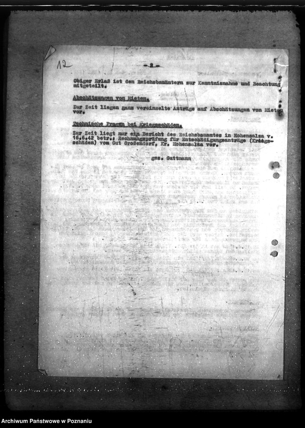 Obraz 16 z jednostki "Sprawozdania sytuacyjne wydziału budowlanego"