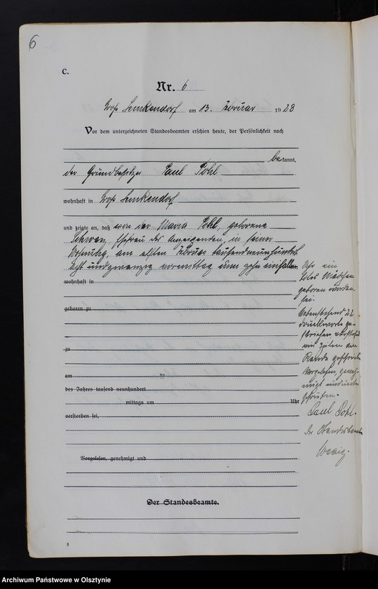 image.from.unit.number "Sterbe-Haupt-Register Nr 1-25"