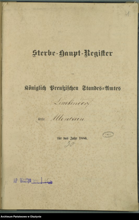 image.from.unit.number "Sterbe-Haupt-Register Nr 1 - 79"