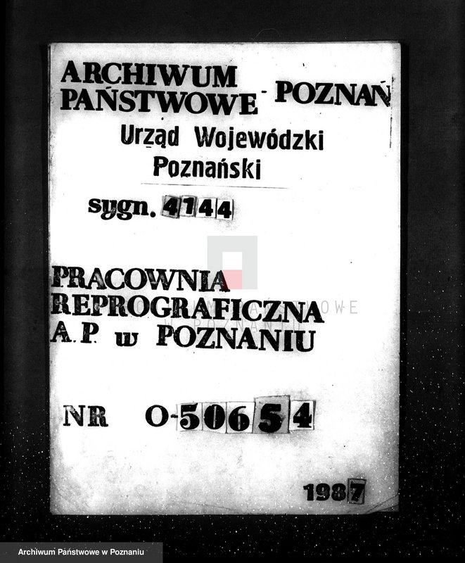 Obraz 1 z jednostki "Zatwierdzenie zakładu przemysłowego, urządzenia mleczarni nr 473 własność Benno Witte - Czarnków"