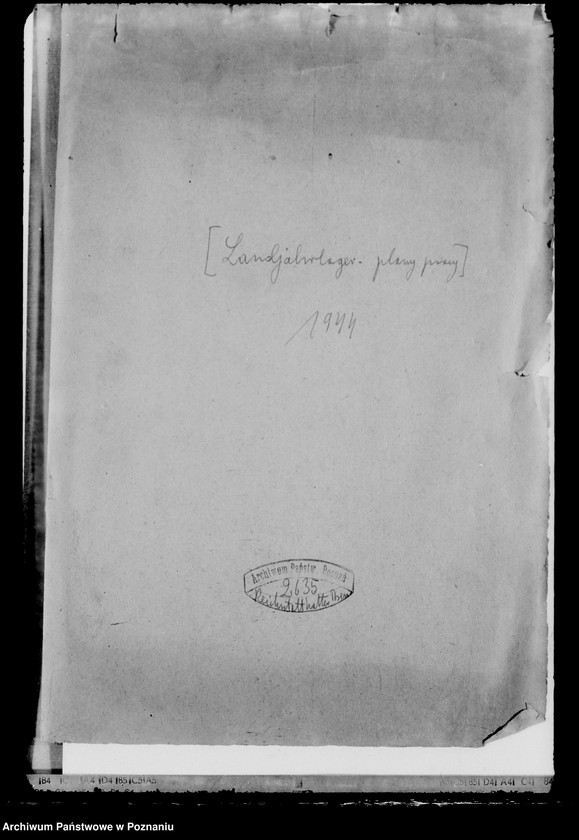 Obraz 4 z jednostki "Landjahrlager- plany pracy"