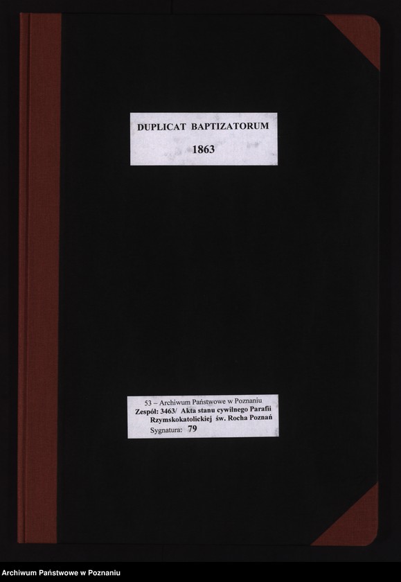 Obraz 2 z jednostki "Duplicat baptisatorum"