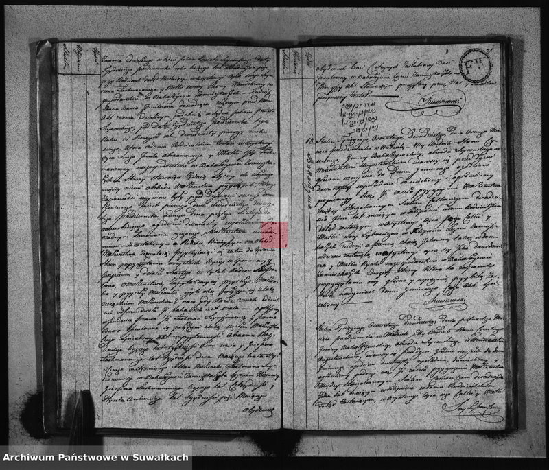 image.from.unit.number "Akta Zaślubionych Gminy Bakałarzewskiey"