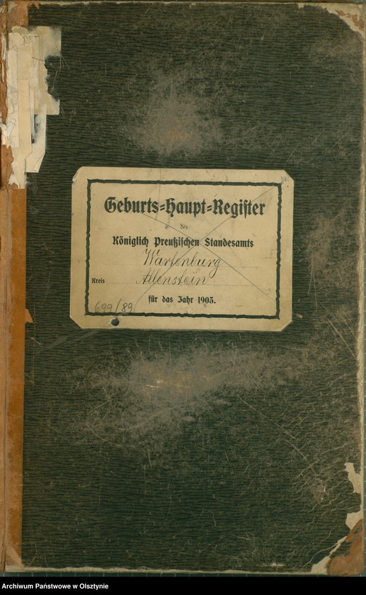 image.from.unit.number "Geburts-Haupt-Register Nr 1 - 161"