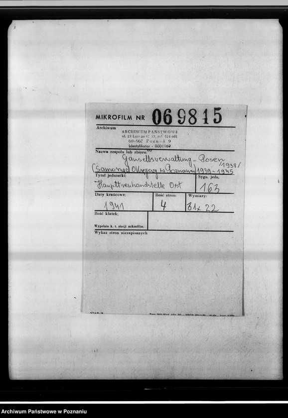 Obraz 2 z jednostki "Haupttreuhandstelle Ost."