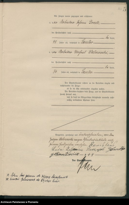 Obraz 13 z jednostki "Heirats-Haupt-Register"