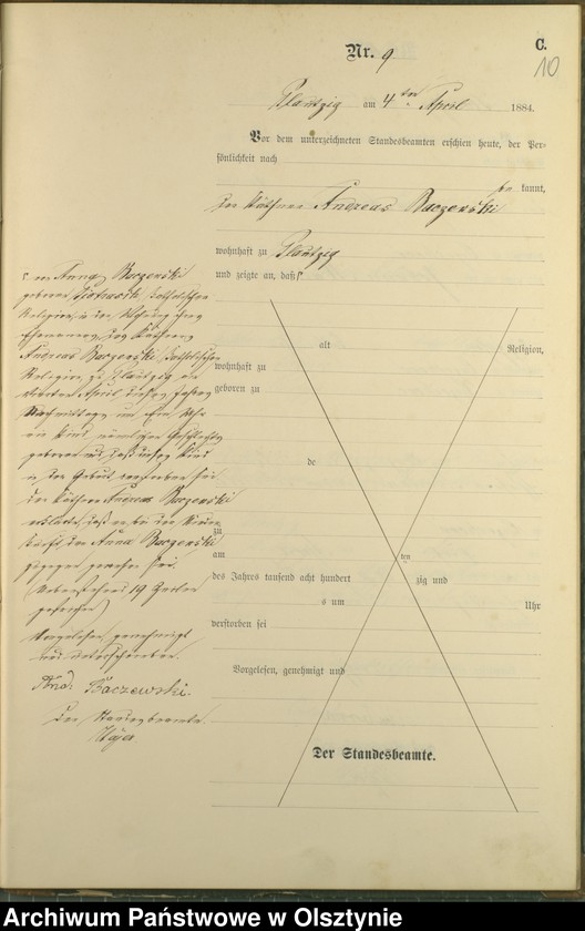 image.from.unit.number "Sterbe-Haupt-Register Nr 1 - 37"