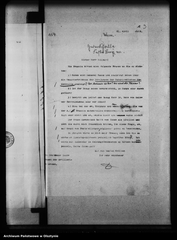 image.from.unit.number "Lötzen, Gedenkhalle, Feste Boyen"
