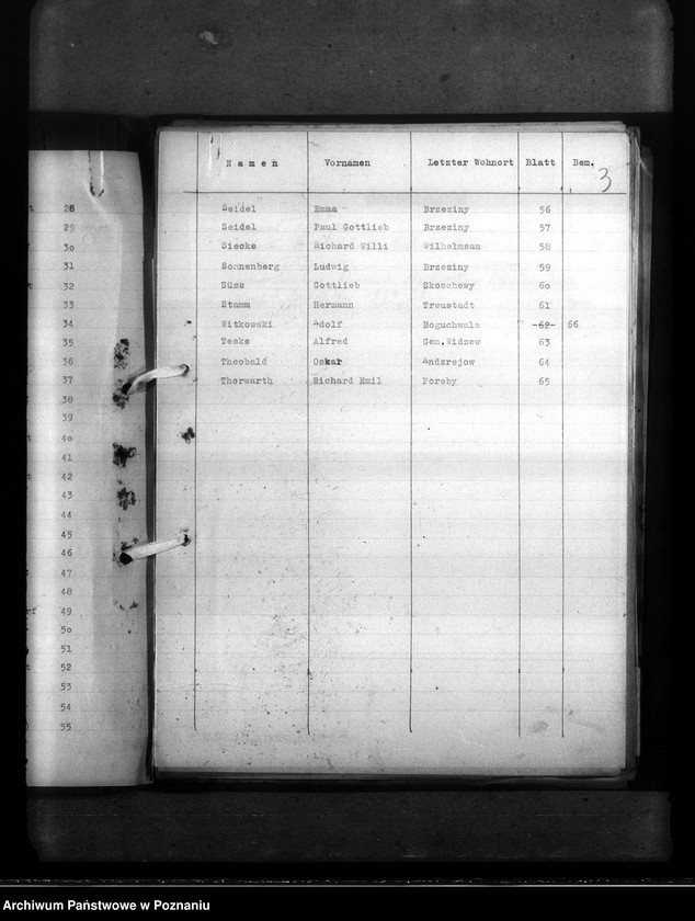 Obraz 7 z jednostki "Wykaz miejscowych Niemców, którzy zginęli w 1939 roku. Kreis Litzmannstadt (Łódź)"