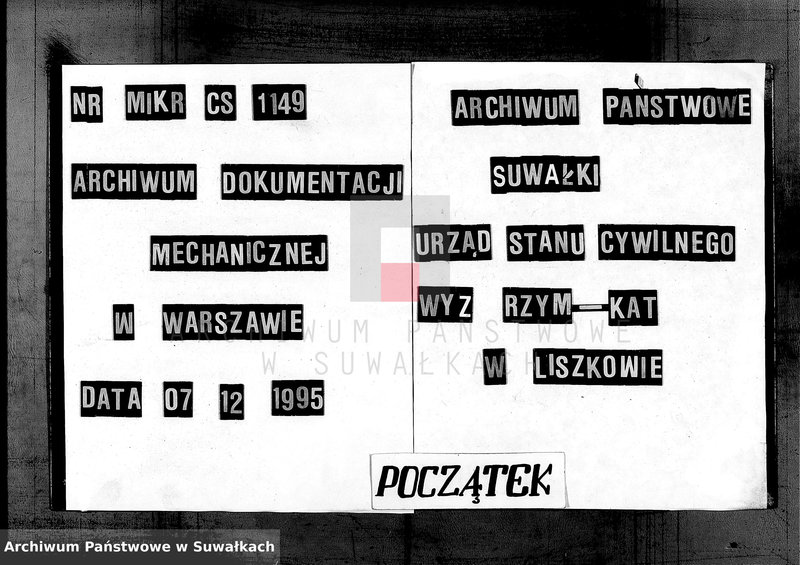 image.from.unit.number "Kniga Duplikat Aktov o Roždenij Brakosočetanij i Smerti Liškovskago Rimsko- Katoličeskago Prichoda Sejnskago Okruga za 1895 god"