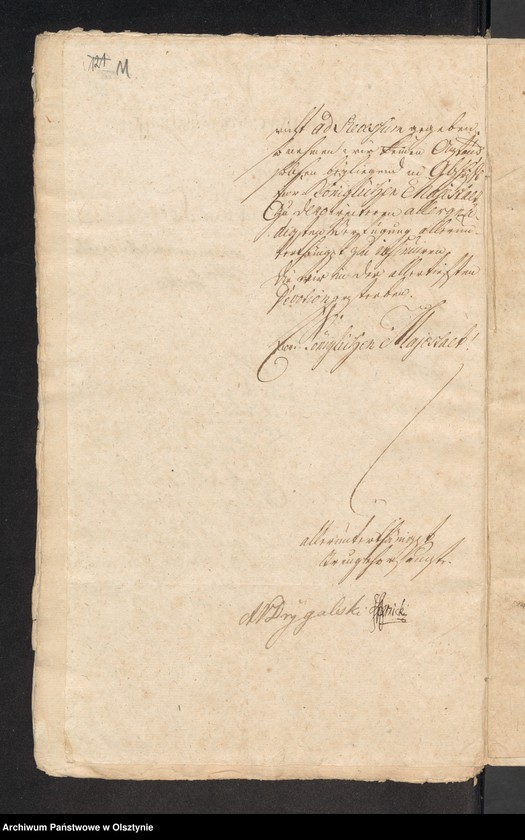 image.from.unit.number "In S. [Sachen] des Anthon von Warckau wegen seiner Abwesenheit"