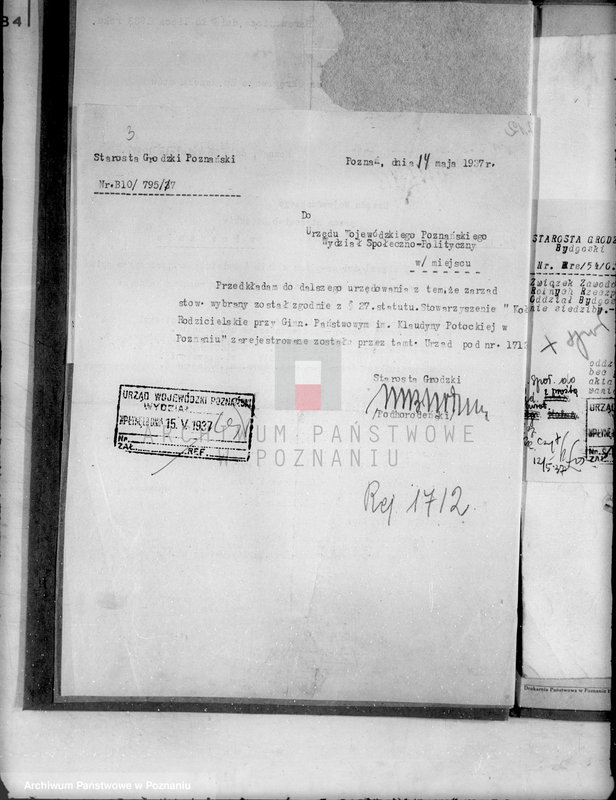 Obraz 7 z jednostki "/Różne sprawy stowarzyszeń/"