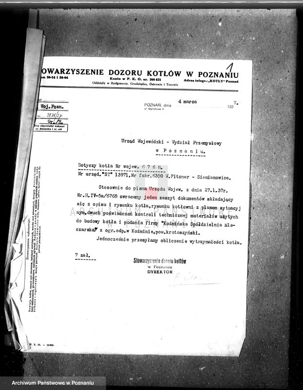 image.from.unit.number "Koźmińska Spółdzielnia Mleczarska w Koźminie nr woj. 6768"