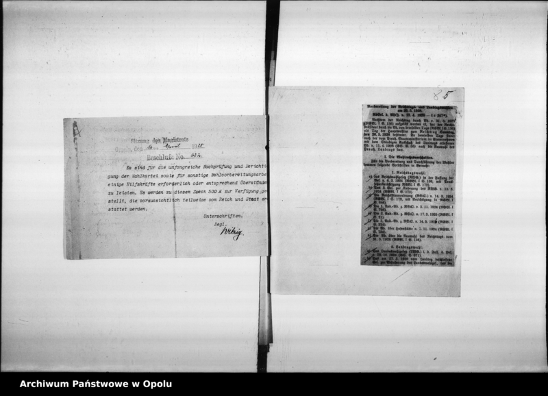 Obraz 9 z jednostki "Reichstags - und Landtags - Wahl 20 Mai 1928"