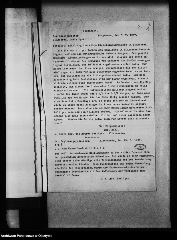 image.from.unit.number "Giebelständerhaus in Dlugossen"