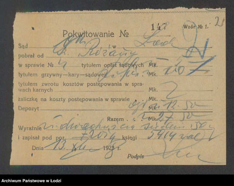 Obraz 4 z jednostki "Szmul Różany – sprzedaż pończoch"