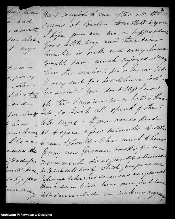 image.from.unit.number "/E. Stewart, Mary Stebush, Laura Francis, May A. Szkes, R. Kossentyn, Florence Grenfell R. H. Saylor u. a. an Anna Gfin Lehndorff u. an Hahn Kuchelmiss/"