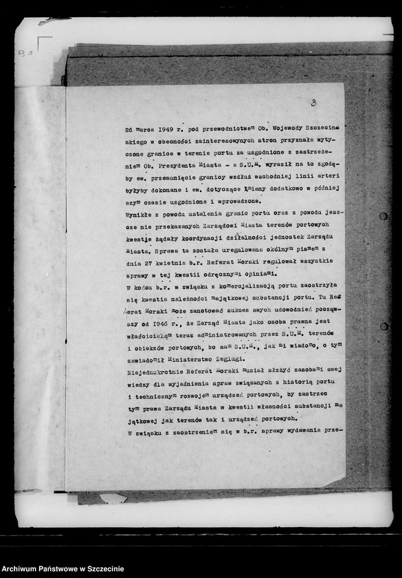 Obraz 5 z jednostki "Plany pracy i sprawozdania Referatu Morskiego"