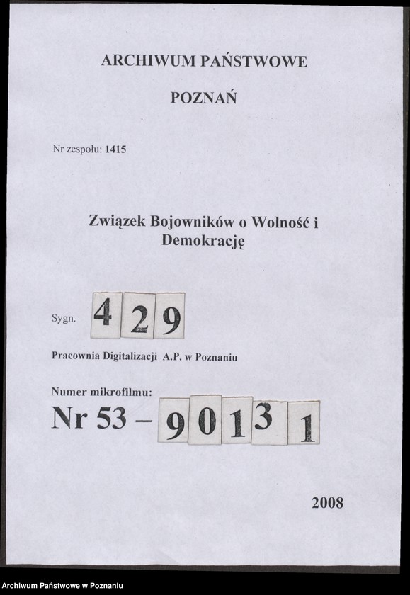 Obraz 3 z jednostki "Życiorysy powstańców wielkopolskich: K - tom Vl /Klupś Józef - Kołodziej Antoni/."