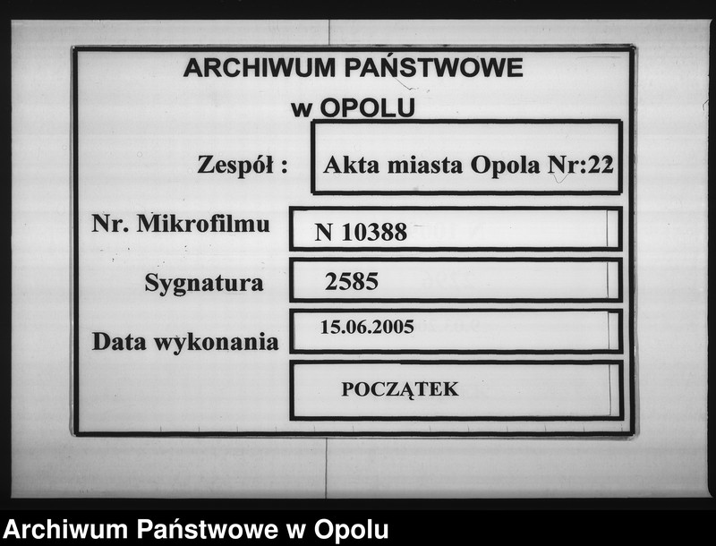 Obraz 1 z jednostki "Acta von Abstellung der Neujahrs - Umgänge der hiesigen katholischen Geistlichkeit Vol. I de anno 1821"