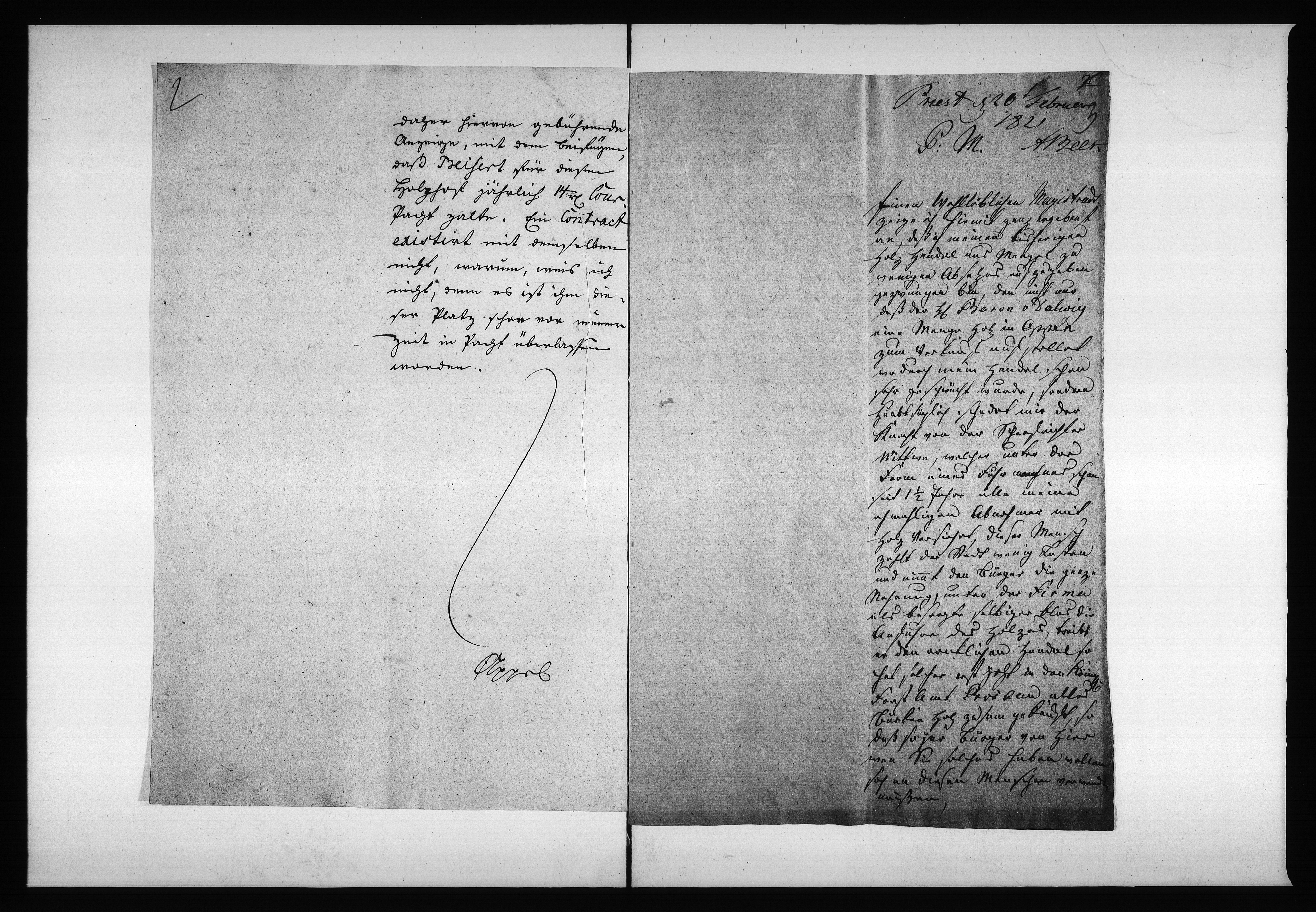 Obraz 7 z jednostki "Acta von Verpachtung des Städtischen Holtz-Platzes resp: Abladeplätze Vol: I de anno 1820"