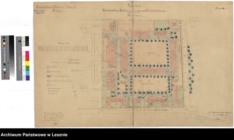 Obraz 2 z jednostki "Leszno miasto. Dokumentacja projektowa - Koszary Artylerii Polowej ul. Racławicka, tom III."
