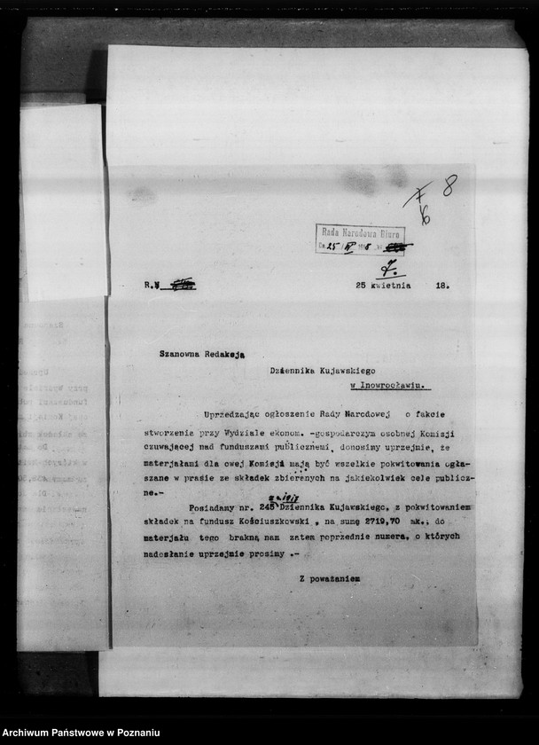 image.from.unit.number "Korespondencja różna, w tym dotycząca funduszów publicznych."