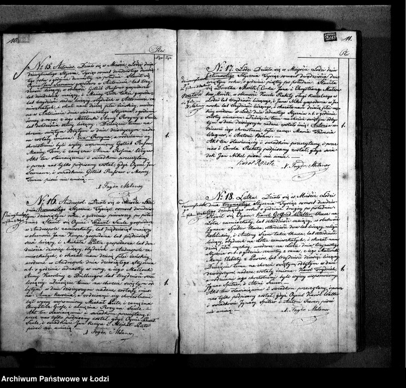 Obraz 8 z jednostki "Akta urodzeń, małżeństw i zgonów"