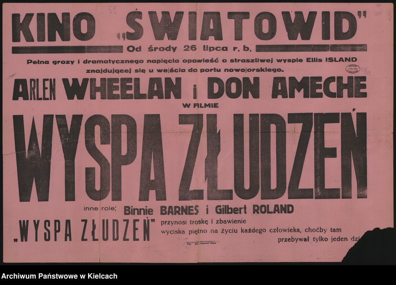 Obraz 6 z kolekcji "Afisze kinowe111"