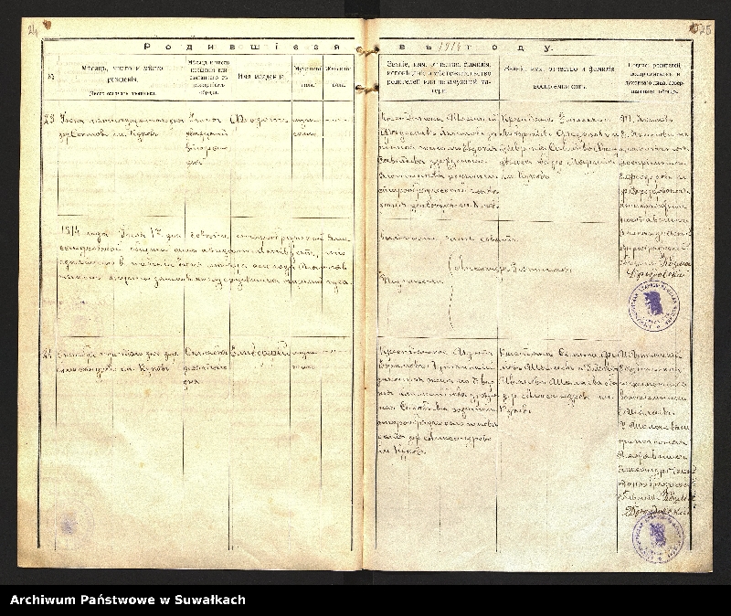 image.from.unit.number "Kniga o rodivšihsâ Aleksandrovskoj staroobrâdč. obŝiny za 1914 god˝."