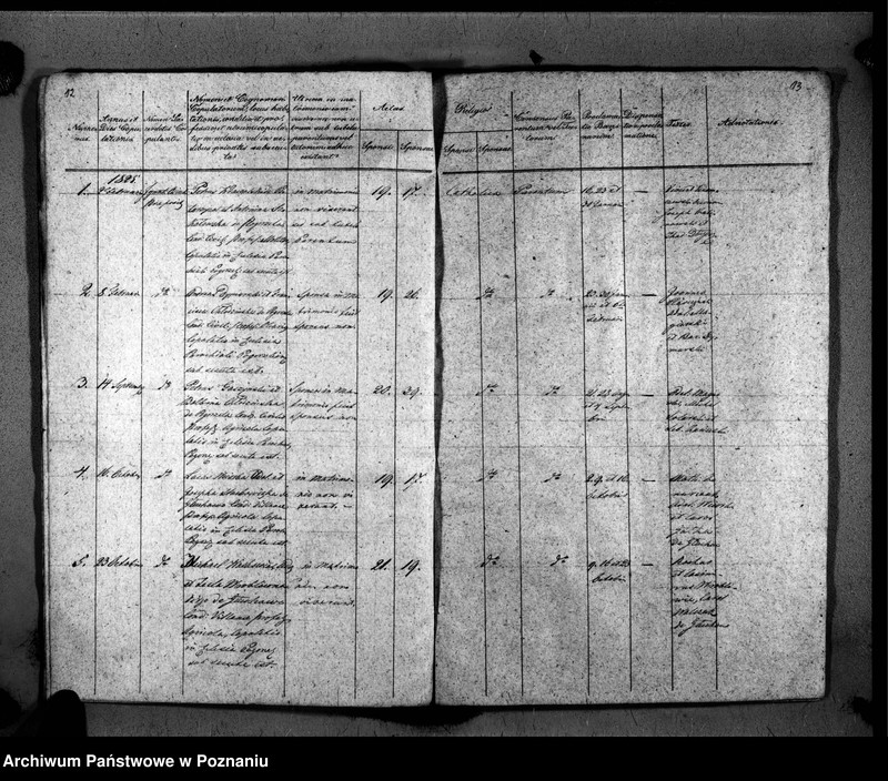 Obraz 10 z jednostki "Duplikat urodzonych, zaślubionych i zgonów"