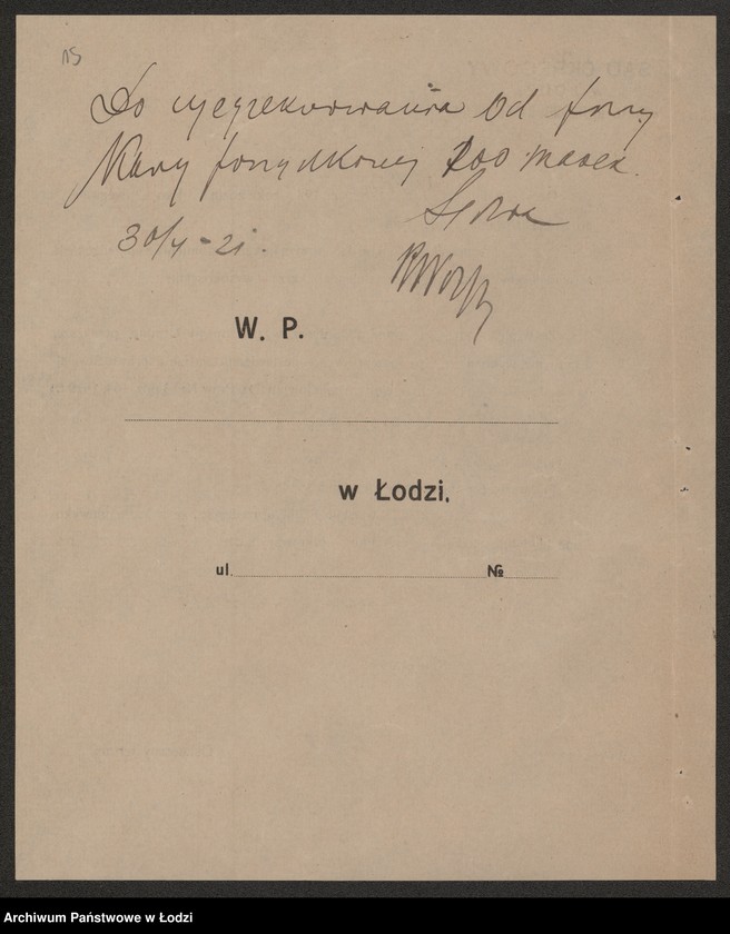 Obraz 17 z jednostki "Paweł Strohbach i S-ka - prowadzenie wykańczalni zarobkowej"