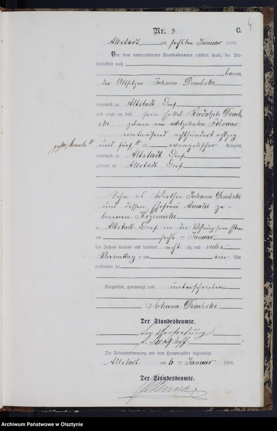 image.from.unit.number "Sterbe-Neben-Register Nr 1 - 69"