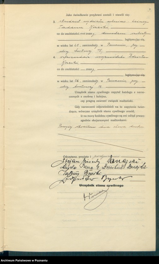 Obraz 11 z jednostki "Księga miejscowa małżeństw tom IV [Rejestr główny małżeństw]"