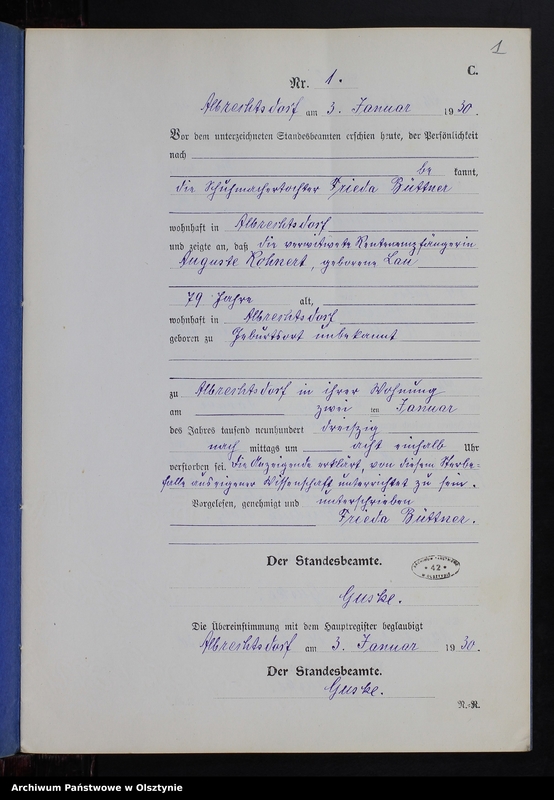 image.from.unit.number "Sterbe-Neben-Register Nr 1 - 14 [ Księga zgonów - wtóropis ]"