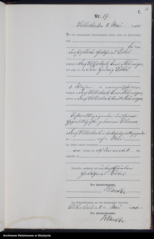 image.from.unit.number "Sterbe-Neben-Register Nr 1 - 35"