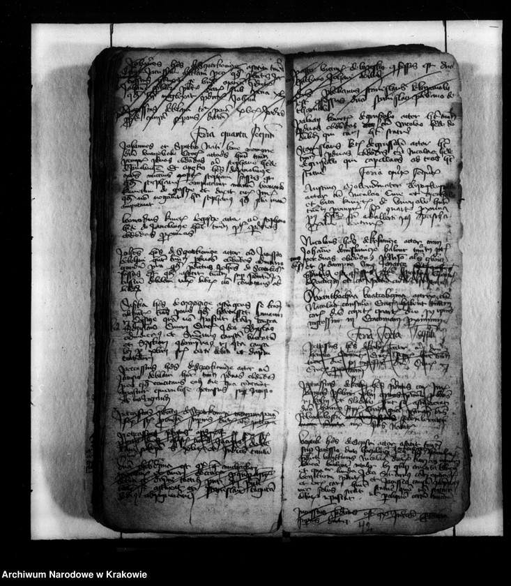 Obraz 12 z kolekcji "Wydane drukiem. Edycje źródłowe materiałów archiwalnych z zasobu ANK. cz. 2; Acta castrensia (inducta) 1407 - 1409111"