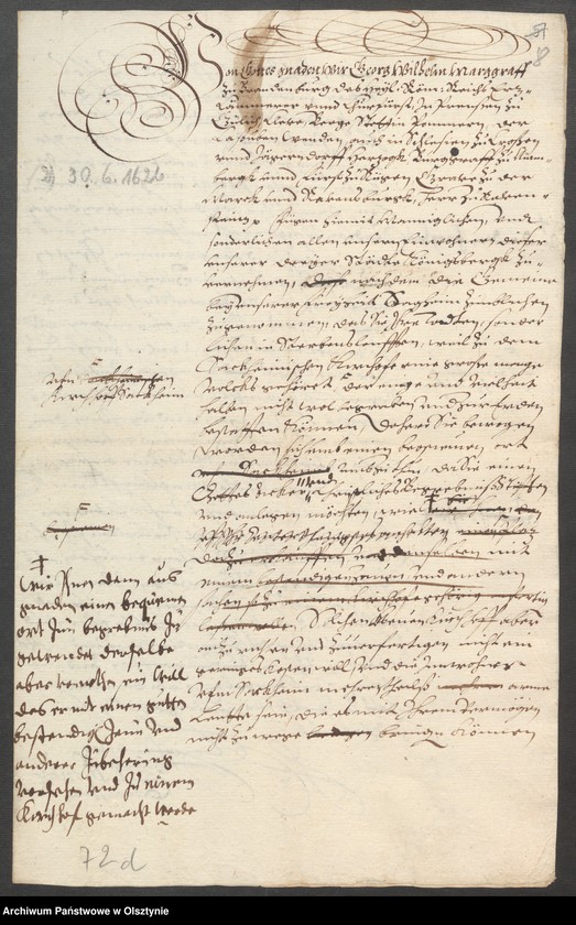 image.from.unit.number "Denunciationenen wegen Delicte u. [und] einer Anstellung in der Franz refor. [reformierte] Kirche"