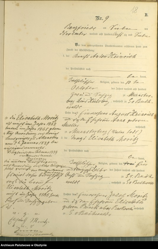 image.from.unit.number "Heiraths-Haupt-Register Nr 1 - 11"