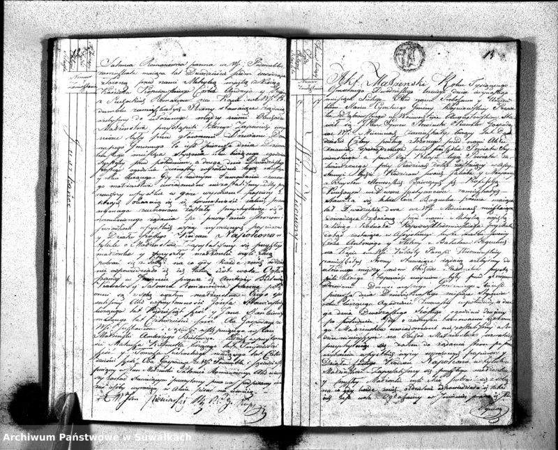 image.from.unit.number "Akta Zaślubionych Stanu Cywilnego Gminy Kopciowskiey na Rok 1823"