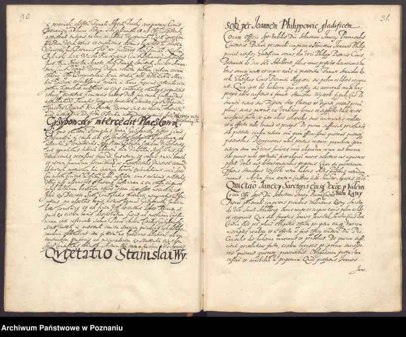 Obraz 19 z jednostki "Acta coram spectabili consulatu praesidentibus in officio seu iudicio ...consulibus."
