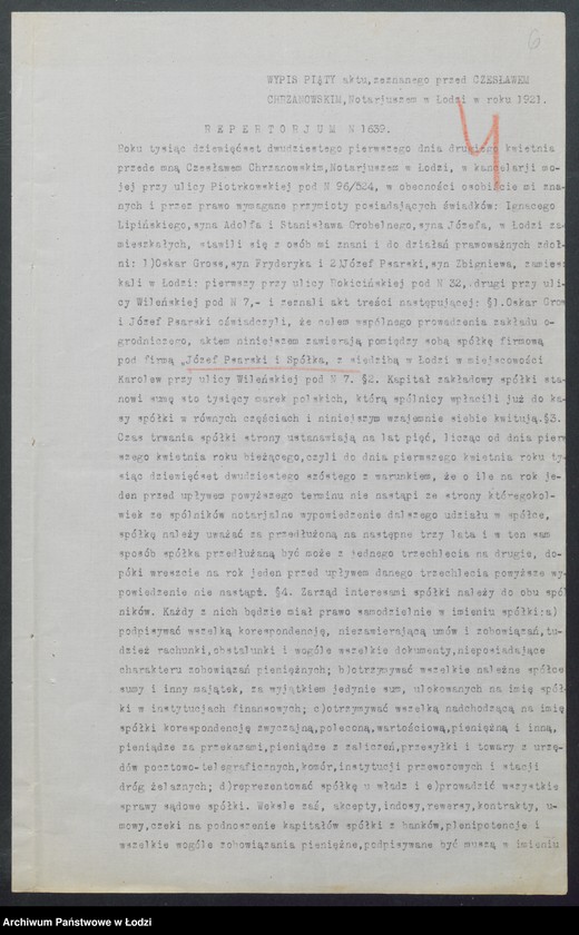 Obraz 8 z jednostki "Józef Psarski i S-ka- zakład ogrodniczy"